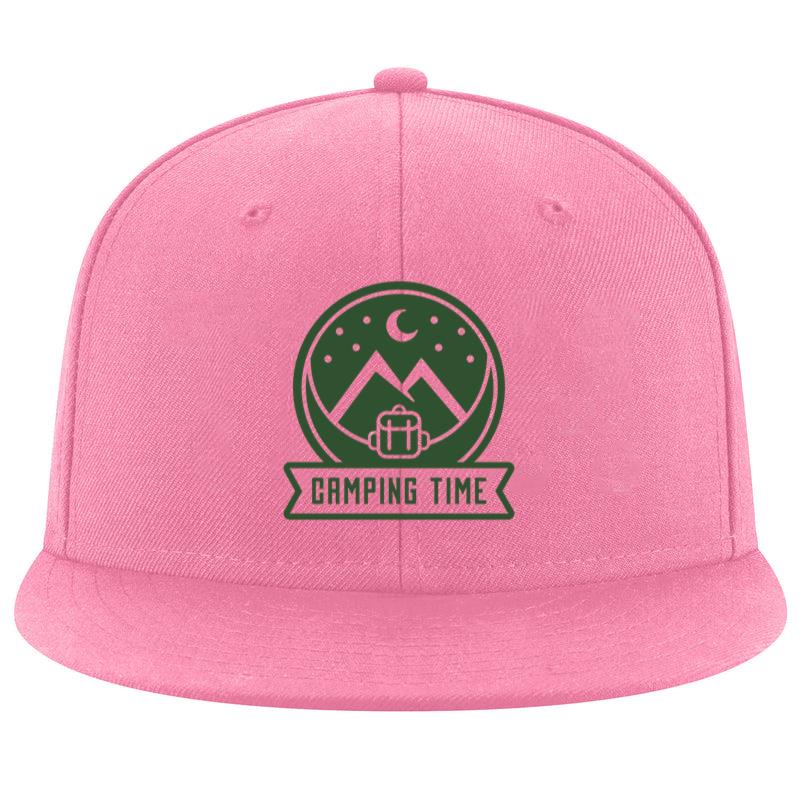 Camping Time Backpack Mountain Badge Cap image 0