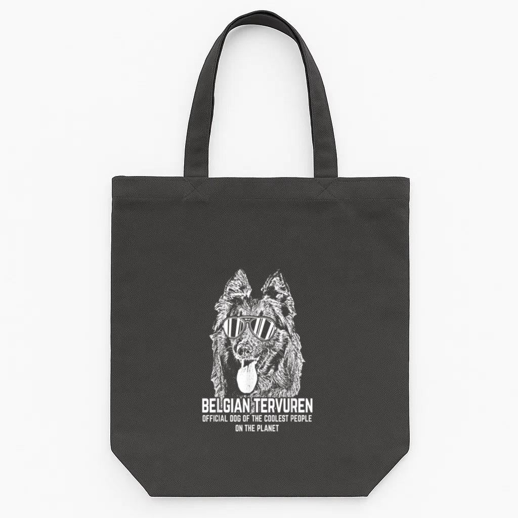 Belgian Tervuren Dog Tote Canvas Bag image 0
