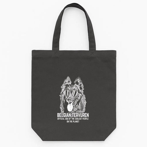 Belgian Tervuren Dog Tote Canvas Bag image 0