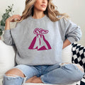 Volcano Mountain Detailed Silhouette Sweatshirt image 0