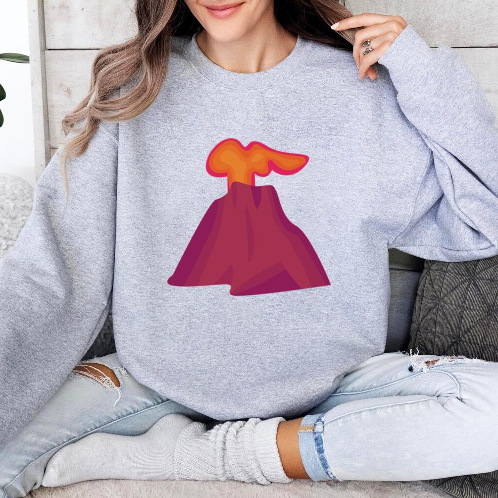 Volcano Mountain Flat Sweatshirt image 3