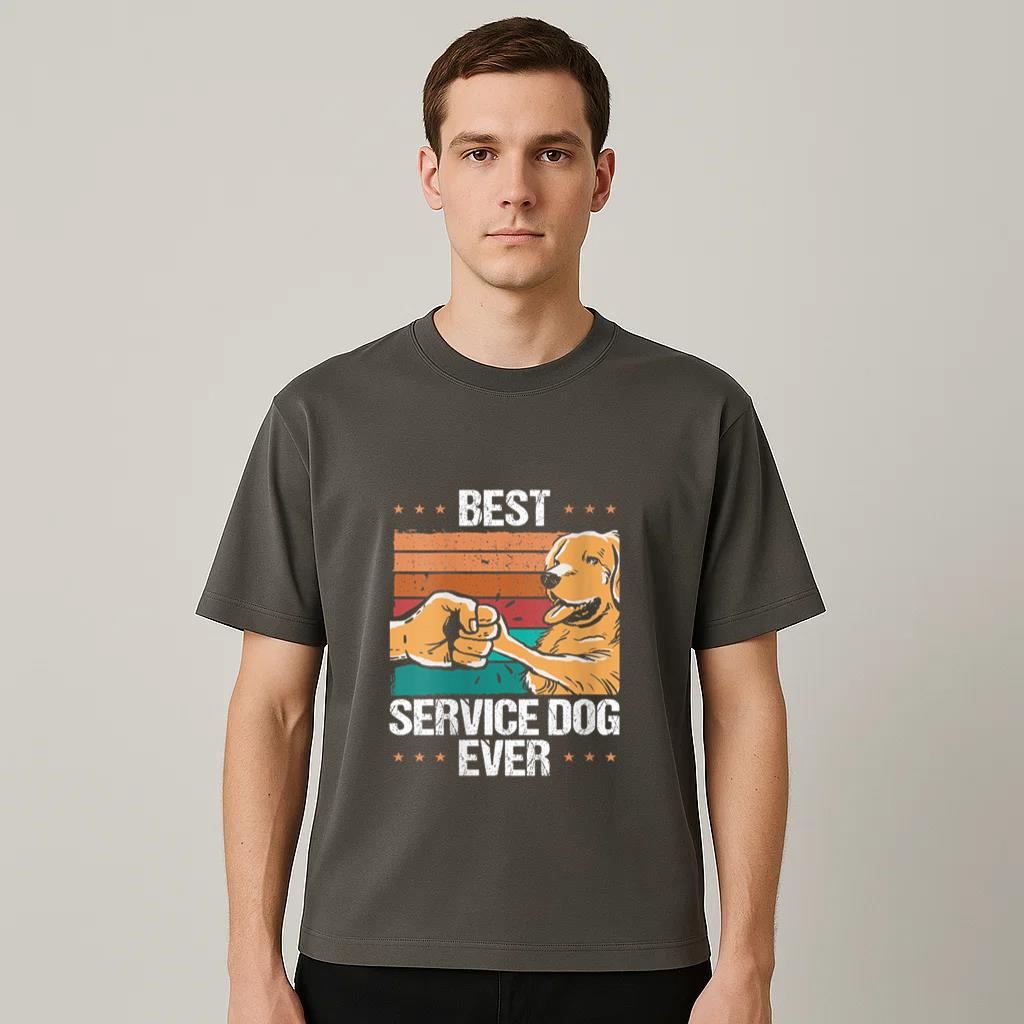 Best Service Dog Ever T-Shirt image 1