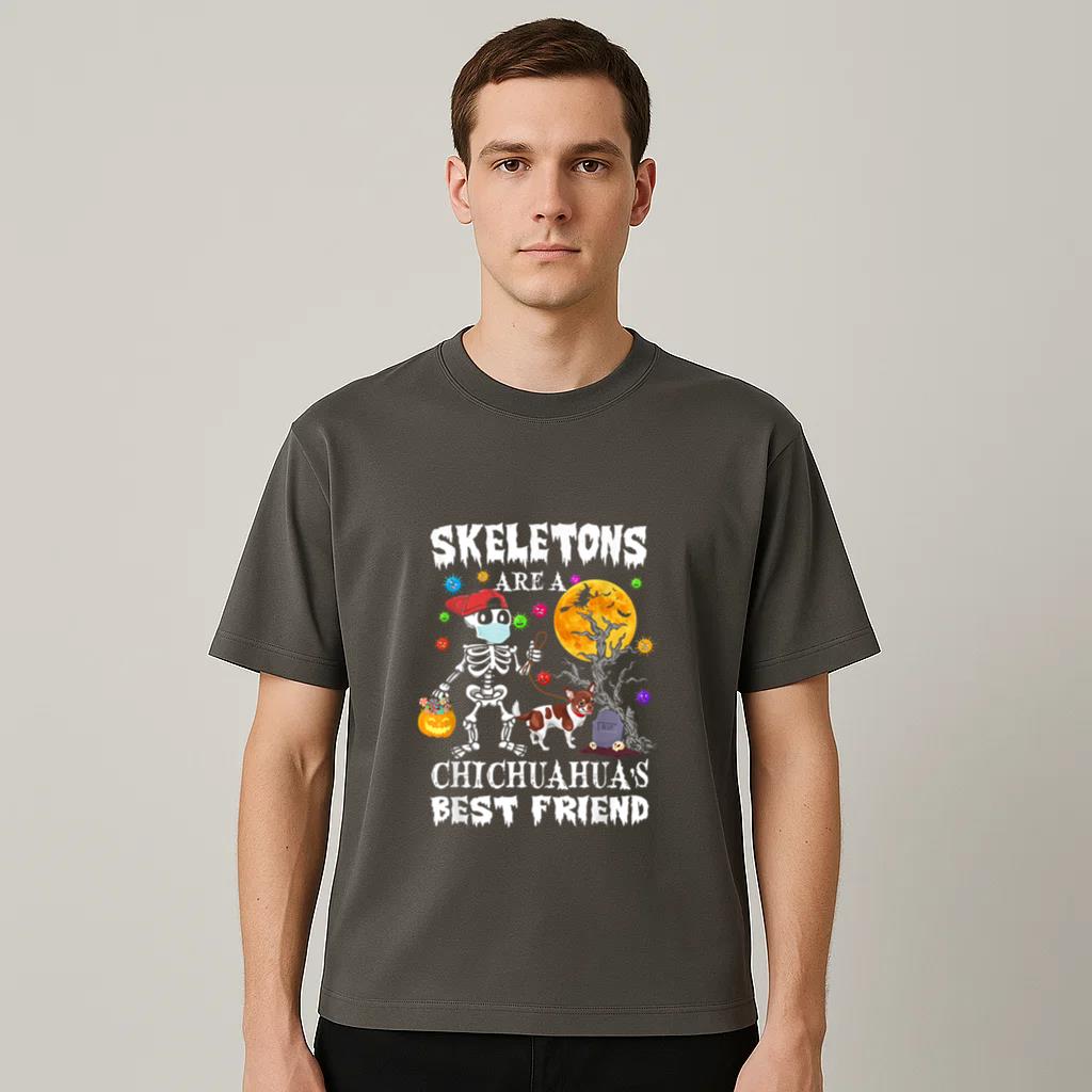 Chichuahua Dog Best Friend Halloween T-Shirt image 1