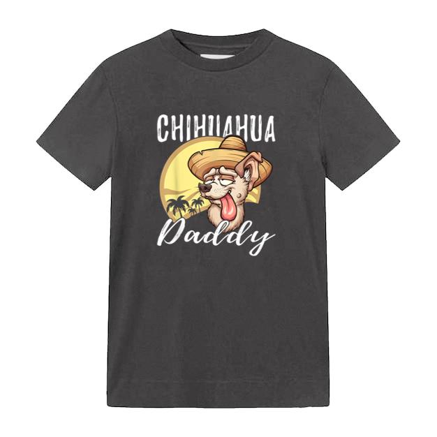 Chihuahua Daddy Dog Dad Father T-Shirt image 0