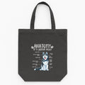 Anatomy Siberian Husky Dog Tote Canvas Bag image 0