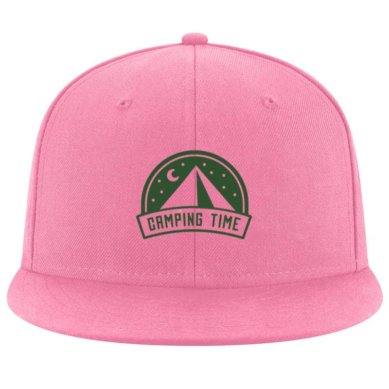 Camping Time Mountain Night Badge Cap image 0