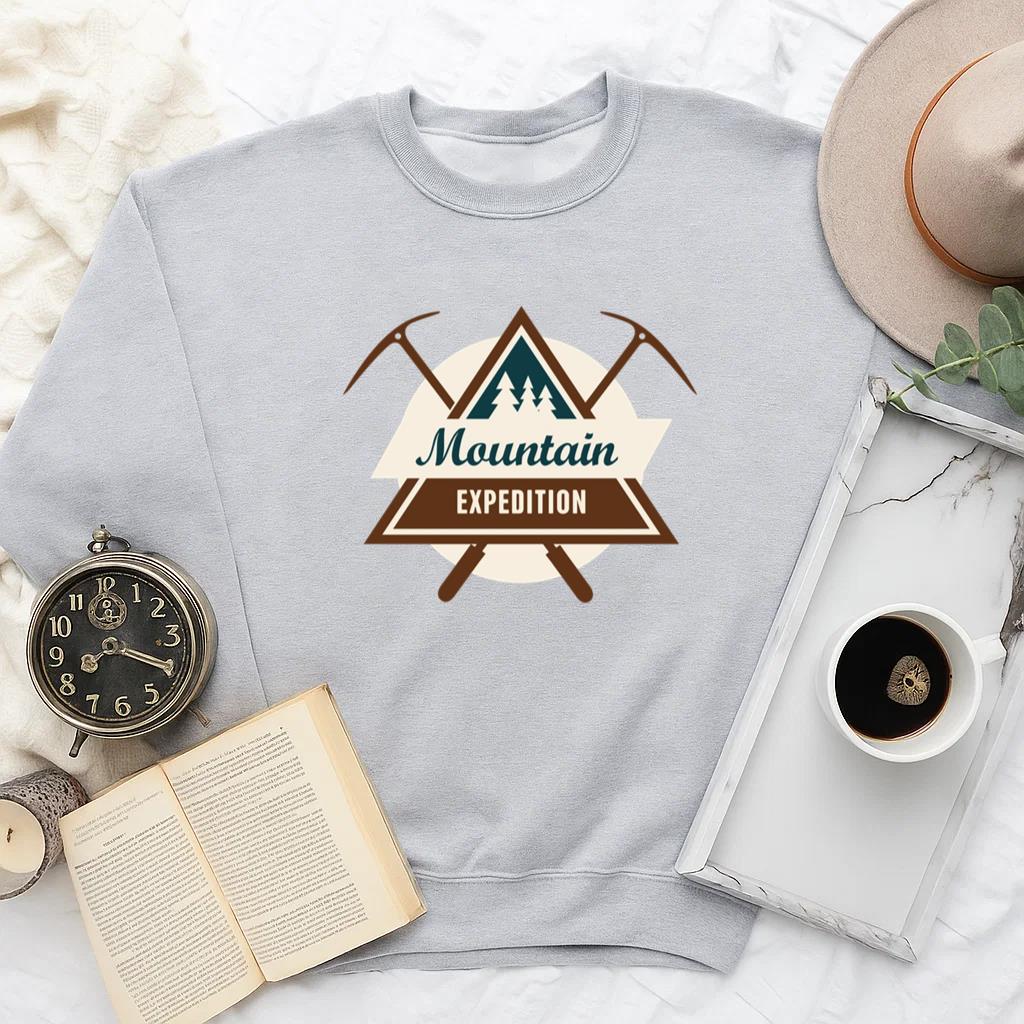 Triangled Mountain Expedition Badge Sweatshirt image 1