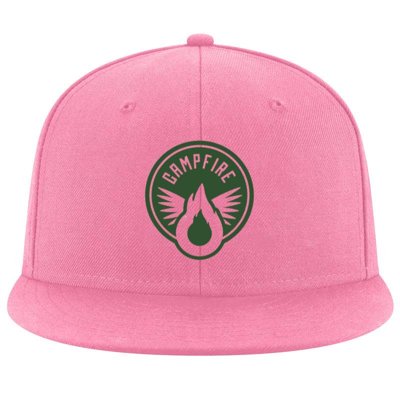 Campfire Round Badge Cap image 0