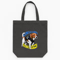 Be Brave Like Patron Dog Hero Tote Canvas Bag image 0