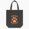 Best Dog Uncle Ever Dog Tote Canvas Bag image 0