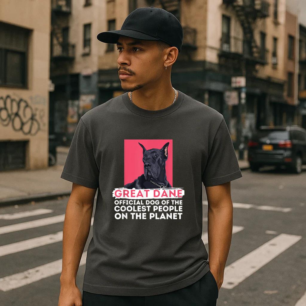 Coolest German Great Dane Dog T-Shirt image 2