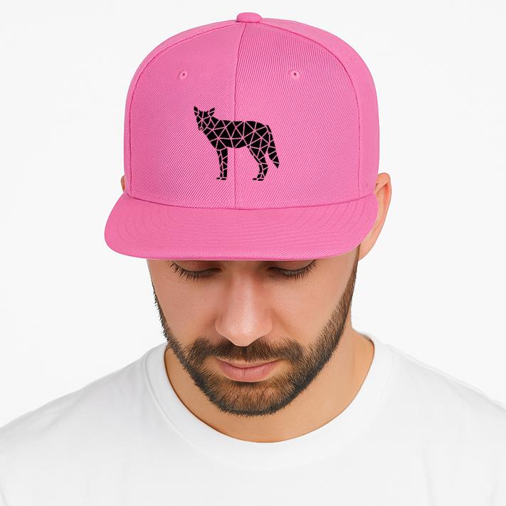 Cut Out Polygonal Wolf Cap image 3