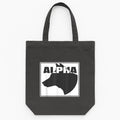Alpha Dog Vintage Tote Canvas Bag image 0