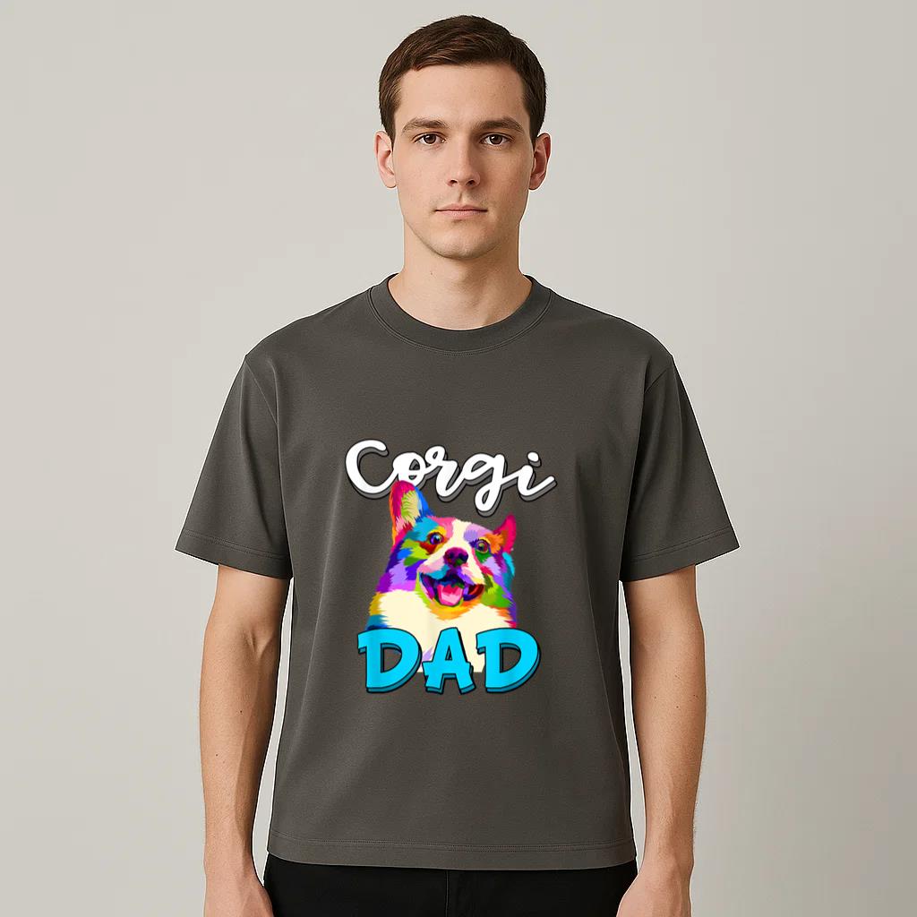Corgi Dad Funny Corgi Dog T-Shirt image 1