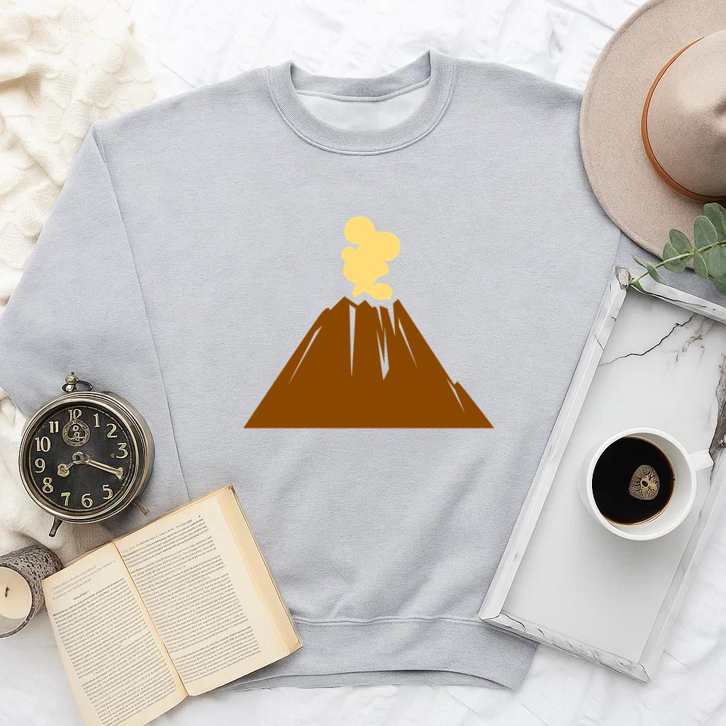 Volcano Icon Sweatshirt image 1
