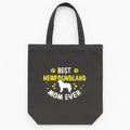 Best Newfoundland Mom Ever Dog Tote Canvas Bag image 0