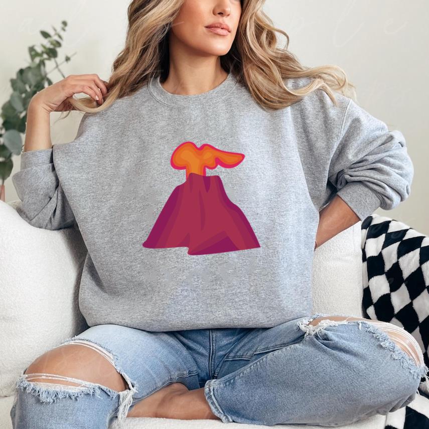 Volcano Mountain Flat Sweatshirt image 0