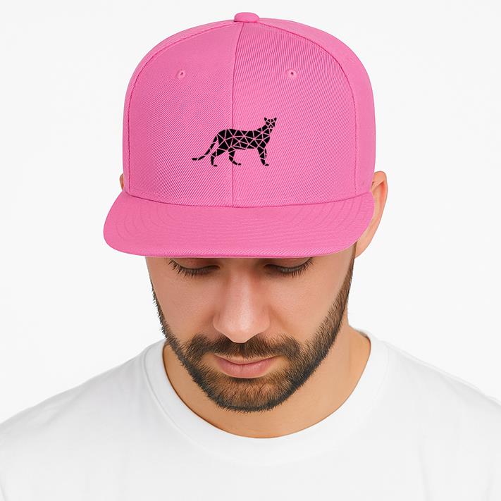 Cougar Polygonal Silhouette Cap image 3
