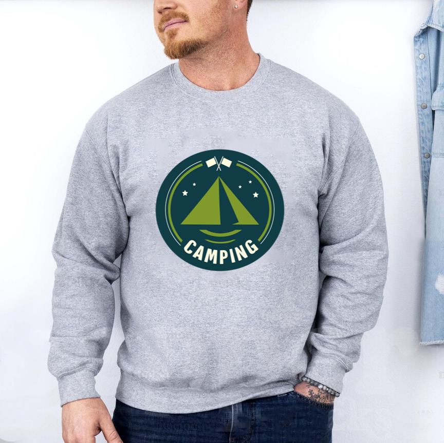 Vintage Camping Rounded Seal Sweatshirt image 2