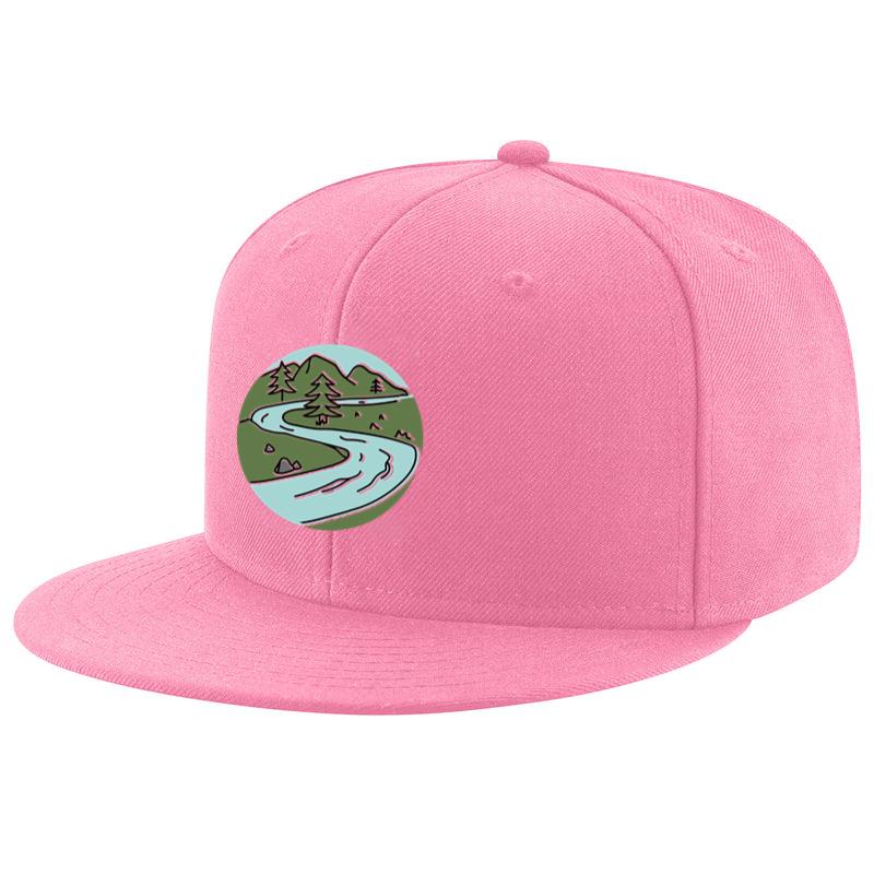 Color Stroke River In Mountain Cap image 2